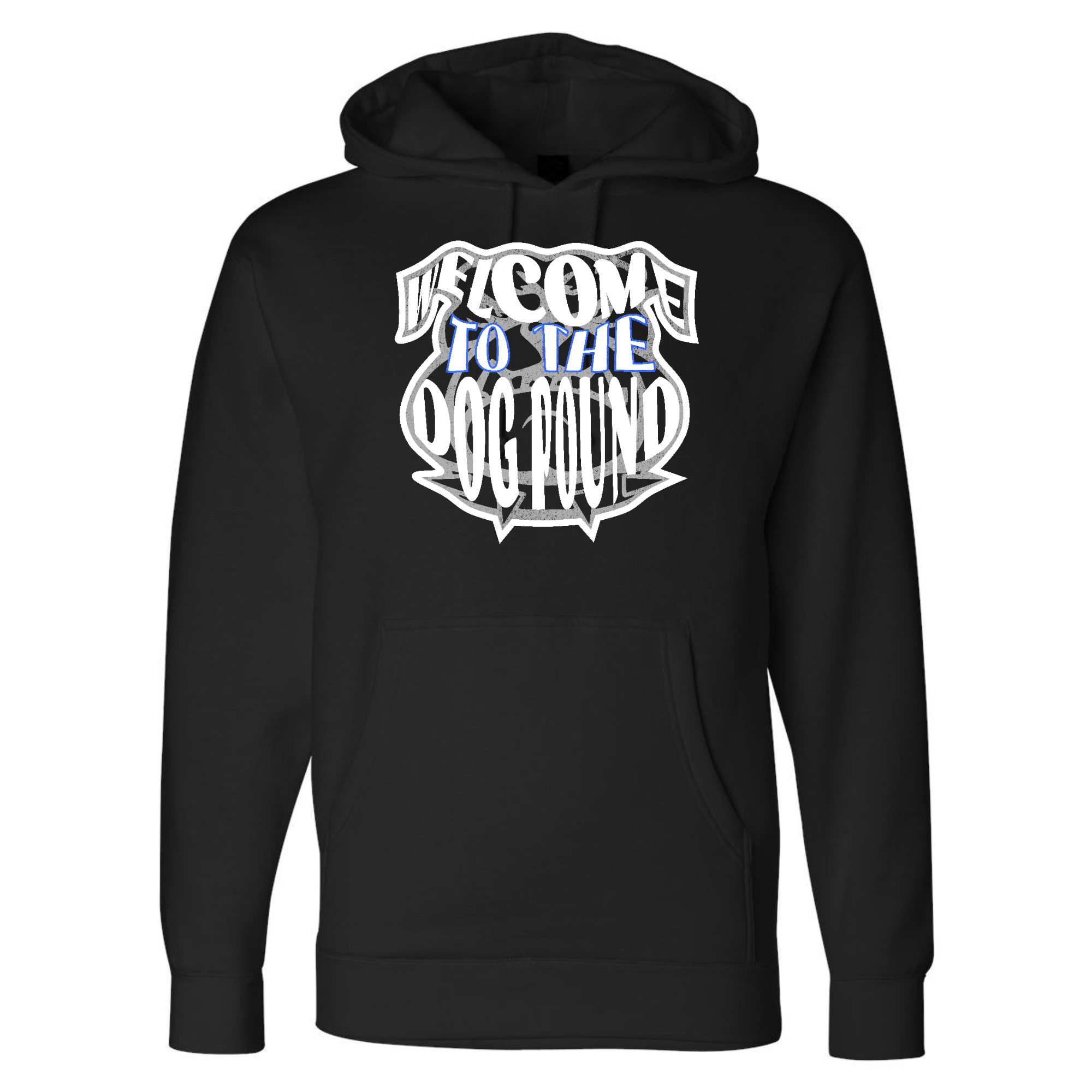 North Mason Welcome To The Dog Pound Hoodie Customizable Name on Back